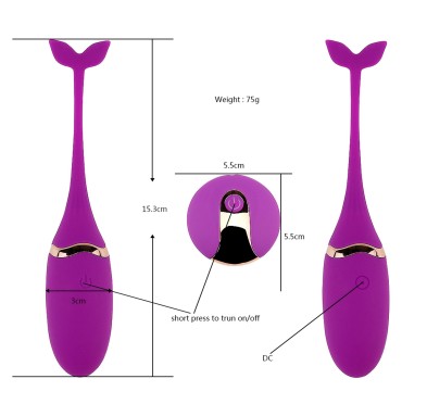 Vibratong egg (pink) USB